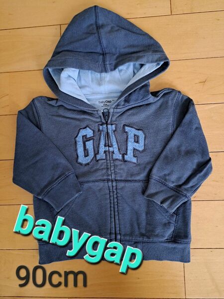 【used 】Baby gap　パーカー　90cm