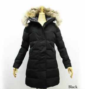 PYRENEX Grenoble Jacketpire neck sgru noble jacket lady's long down BLACK black black down jacket 