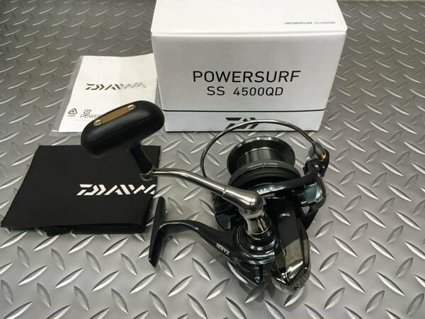 新品 正規品 ダイワ(DAIWA) 18 パワーサーフ SS 【4500QD】 スピニングリール 釣り具 投げ 遠投 投げ 磯 防波堤