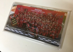 Ducati　Calendar　2023■ドゥカティ　卓上カレンダー■非売品