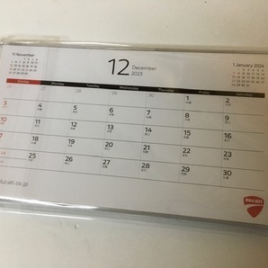 Ducati Calendar 2023■ドゥカティ 卓上カレンダー■非売品の画像2