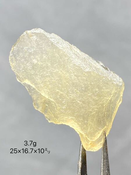 3.7g 25㍉ 浄化 希少 隕石 リビアングラス ネックレス 高透明 隕石衝突 幸運 開運 タキオン化されたリビアングラスの直輸入品 高品質
