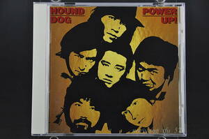 旧規格盤☆ HOUND DOG POWER UP! / ハウンド ドッグ パワー・アップ！■81年作品 86年盤 11曲収録 CD 3rd アルバム 32DH-484 美盤!!