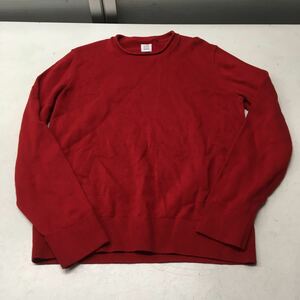 free shipping *GAP Gap * knitted tops long sleeve * men's M size * red #50127sj108