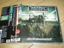 ○国内盤帯付!ネイルダウンNaildown / World Domination*メロデス/デスメタルdeath metalブラックメタルスラッシュthrash_画像1