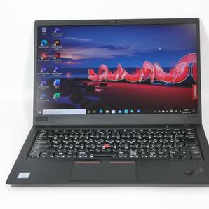 ThinkPad X1 Carbon / Lenovo / LTE 指紋認証 14.0型 タッチパネル / Core i7 8650U / 16GB / 512GB (NVMe) / BLキーボード / Office2021 の画像2
