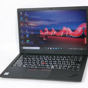 ThinkPad X1 Carbon / Lenovo / LTE 指紋認証 14.0型 タッチパネル / Core i7 8650U / 16GB / 512GB (NVMe) / BLキーボード / Office2021 の画像1