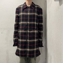 incarnation インカネーション 32587-5270 CHECK BALMACAAN COAT コート　SIZE L　179cm63kg【表参道t01】_画像1