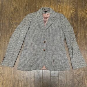 70s 80s 90S VINTAGE LADIES TWEED JACKET ビンテージ レディース ツィード ジャケット 古着 USA アメリカ 美品 5 S