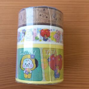 BT21マスキングテープとビックらポンコンプ。