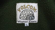 VOLCOM 旧モデル スノーボードウェア 106006 Vintage Volcom Winter Coat Snowboarding Jacket 黄/エンジ L 半額以下 70%off ボルコム 匿名_画像8