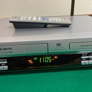 Panasonic パナソニック VHS/DVDプレーヤー NV-VP70 リモコン付き DVD再生OK の画像4