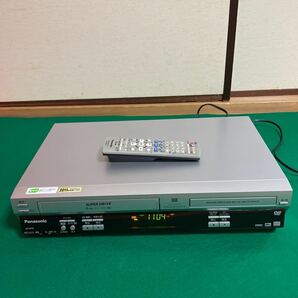 Panasonic パナソニック VHS/DVDプレーヤー NV-VP70 リモコン付き DVD再生OK の画像1