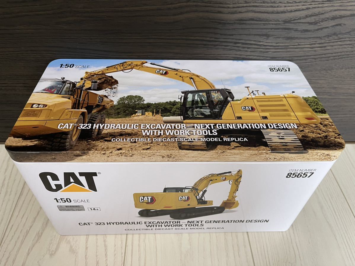 キャタピラー建機 CAT323 ネクストジェネレーション 1/50-
