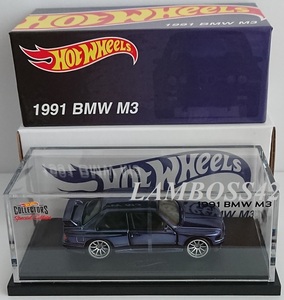 2022 RLC ホットウィール 1991 BMW M3 Hot Wheels 海外 レッド ライン クラブ 15xxx/30000 Blue