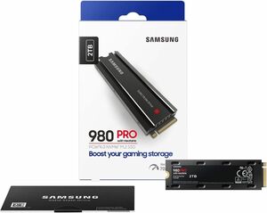 2TB【新品】980 PRO ヒートシンクモデル PCIe 4.0