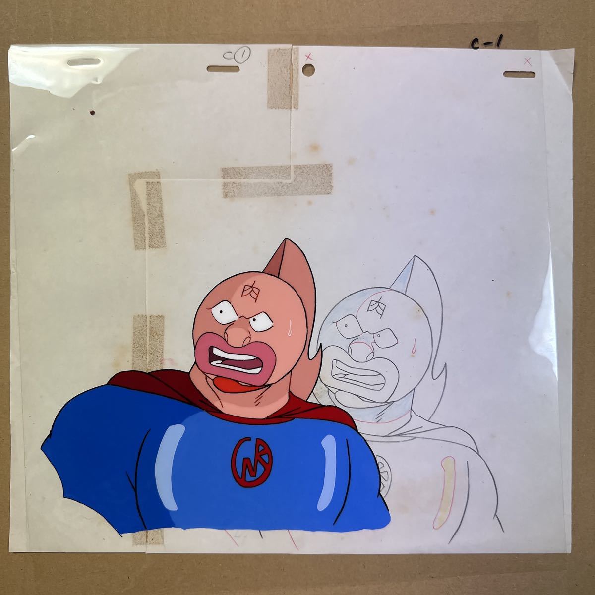 キン肉マン セル画 バッファローマン 2枚セット* | www.mclegal.info