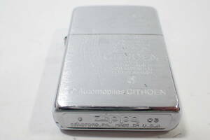 82804【 G ZIPPO 03 】2003年 ジッポー Automobiles CITROEN シトロエン 着火確認済み MADE IN USA