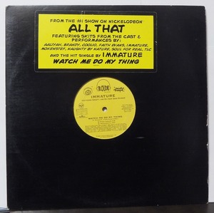 IMMATURE / WATCH ME DO MY THING /US盤/中古12インチ！2845
