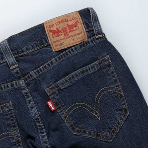 リーバイス タイプ1 502 テーパード デニムパンツ W30 定価13200円 中濃加工色 LEVI'S TYPE-1 ジーンズ ジッパーフライ ビッグE 52489-0010の画像6