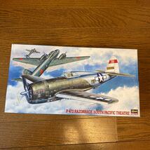 【ハセガワ】1/48 P-47D レザーバック “南太平洋戦線 模型 プラモデル ミリタリー [▲] [ホ] [F]未組立 _画像1