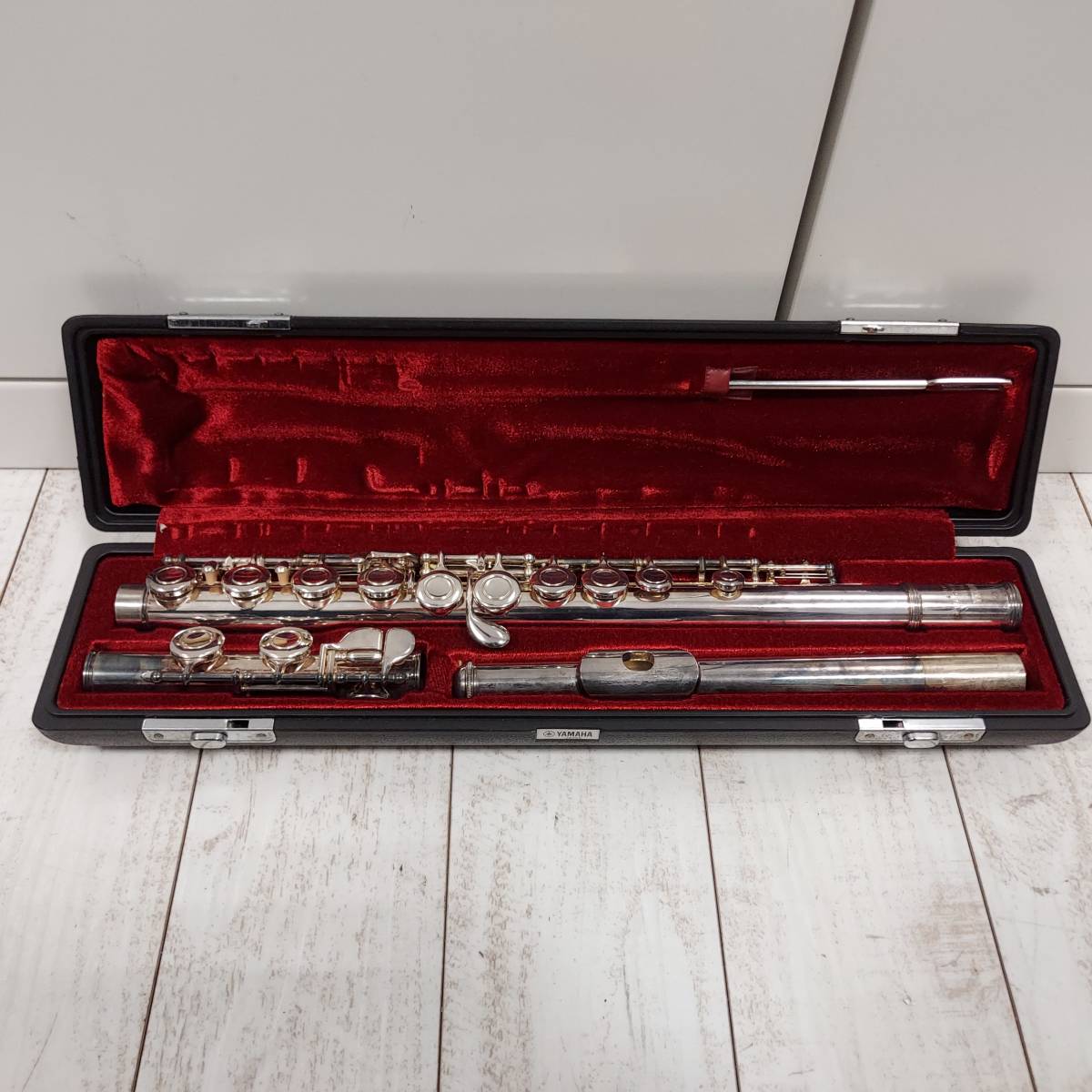 YAMAHAヤマハ フルート YFL-211 中古美品 楽器/器材 管楽器 楽器/器材