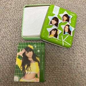 【美品】AKB48 teamK 缶 峯岸みなみシール付き 宮澤佐江 梅田彩佳 限定品 秋葉原 アイドル 