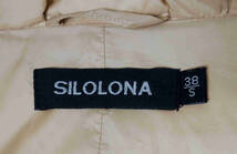 ●SILOLONA by ROSE BUD シロロナ ローズバッド / スナップ＆フルジップアップ・ダウンコート・ベージュ系・サイズ：38-S / USED_画像7