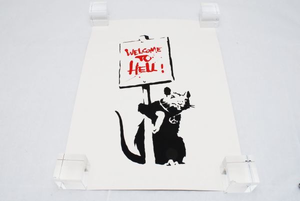 大人気新品 WCP バンクシー WRONG WAR シルクスクリーン 絵画