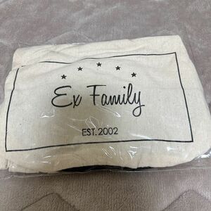 EXILE EX FAMILY継続特典 トートバッグ 巾着型
