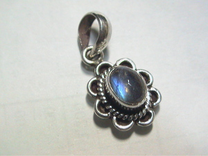 925 silver made Rav lado light top ( small ) new goods natural stone Power Stone 