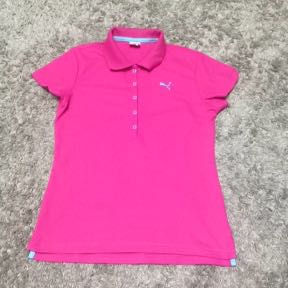 劇レア 小さめサイズ PUMA GOLF Lady's ゴルフポロシャツ Sサイズ used超美品