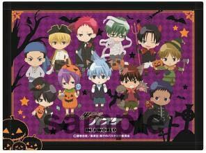 ★【黒子のバスケ】 黒バス 非売品 JW J-WORLD ハロウィン ブランケット 黒子テツヤ 赤司 火神 黄瀬 緑間 青峰 紫原