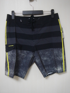 DAKINE ダカイン AH231501BLK メンズ 34インチ ボードショーツ サーフパンツ 水着 海パン ブラック色 黒系色 Surf Trunks 新品 送料無料