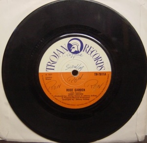 ★特選★TEDDY BROWN/ROSE GARDEN'1971UK TROJAN 7INCH