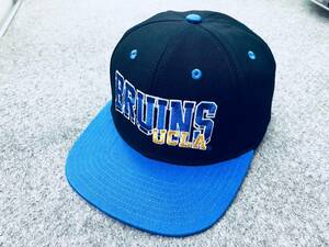 米国限定 【SALE】 UCLA カリフォルニア大学 Bruins ブルーインズ Adidas アディダス ヴィンテージ スナップバック 帽子 キャップ 