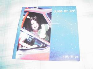 JULES ET JIM 「SUBTITLES」 Julianne Regan (ALL ABOUT EVE)関連