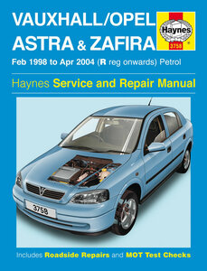 Opel( Opel ) Astra 1998-2004 year English version maintenance manual 