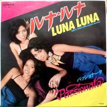 試聴 7inch. 和モノ PASSIONATA / LUNALUNA 日本語Ver. □wamono disco funk45 ブレイク muro dj xxxl クボタタケシ_画像1