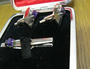  prompt decision equipped SILVER 900 cuffs necktie tweezers box equipped 