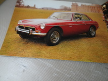 英国オリジナルカタログ/1970年代MGB-GT&V8/英国仕様　　＃171101_画像2