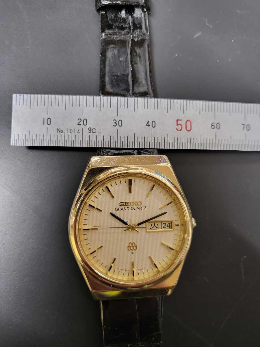 セイコー SEIKO グランドセイコー ベルト外品 ツインクォーツ カップ ...