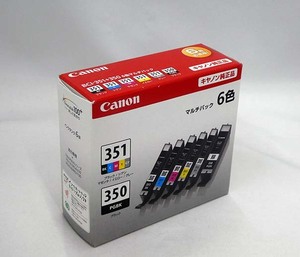 Canon キャノン　純正インクカートリッジ　BCI-351+350/6MP　6色マルチパック　新品未開封品