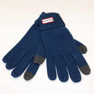  new goods HUNTER Hunter lady's gloves HR10003 navy 