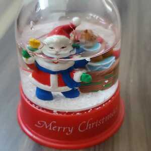  Mini size Merry Christmasme Lee Christmas new goods unused Christmas. snow dome height 7 centimeter 