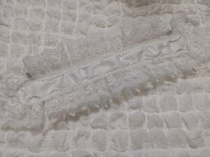 #DearMyLove# head dress clip type white # complete sale goods #chu-ru race Chemical race dream exhibition . Lolita roli.taga- Lee mass production type ground . series 