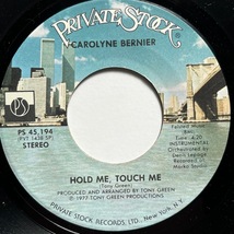 【試聴 7inch】Carolyne Bernier / Hold Me, Touch Me 7インチ 45 muro koco フリーソウル Teams vs. Star Slinger_画像2