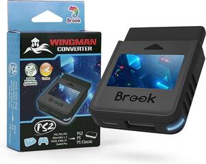 Brook Wingman PS2ウィングマンコンバーター コントローラー用 PS2 PS Classicゲーム機に対応 クロスプラットフォームゲームコントローラー