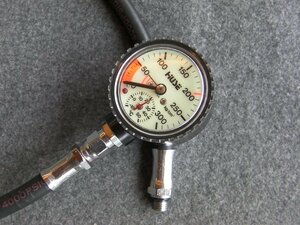 [HUSE] single remainder pressure meter ( remainder pressure meter + water temperature gage )| hose joint part overhaul settled * letter pack post service plus mail correspondence *