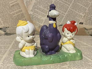 ☆1960年代/フリントストーン/ソルト&ペッパー/ハンナバーベラ即決ビンテージ/Flintstones/S&P Shakers set(60s) HB-007